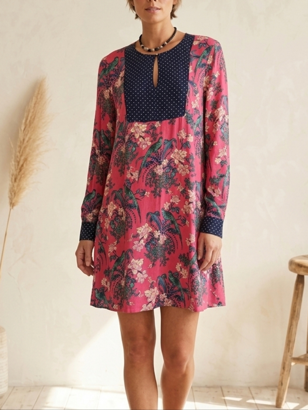 Anthropologie Maeve Airy Floral Mini Dress Size 4